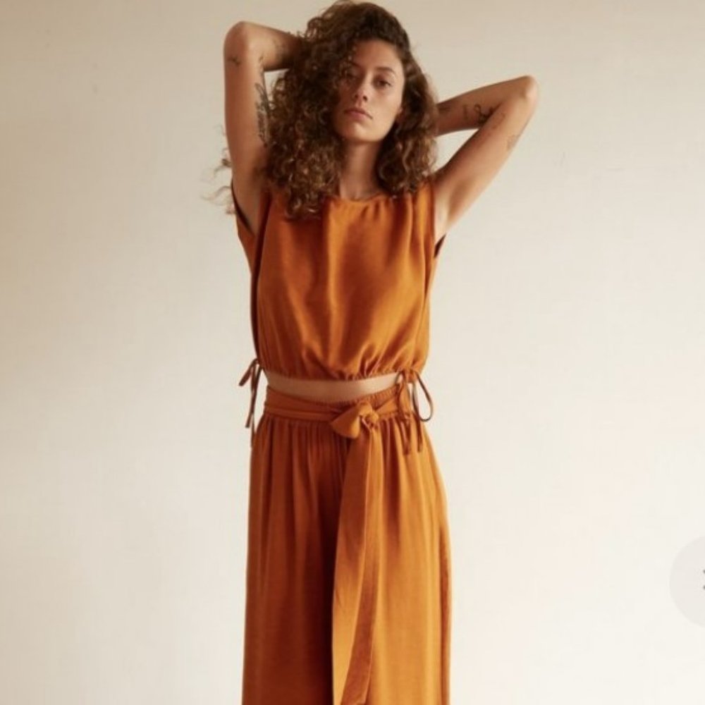 The Odells - Cropped Top (Rust)